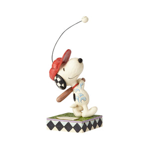 Enesco : Peanuts by Jim Shore - Snoopy Baseball - Sheldonet Toy Store