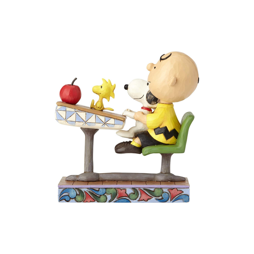Enesco : Peanuts by Jim Shore - Peanuts Teacher's Pet - Sheldonet Toy Store