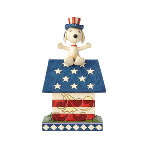 Enesco : Peanuts by Jim Shore - Snoopy Home Of The Brave - Sheldonet Toy Store