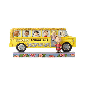 Enesco : Peanuts by Jim Shore - Peanuts School Bus Buddies - Sheldonet Toy Store