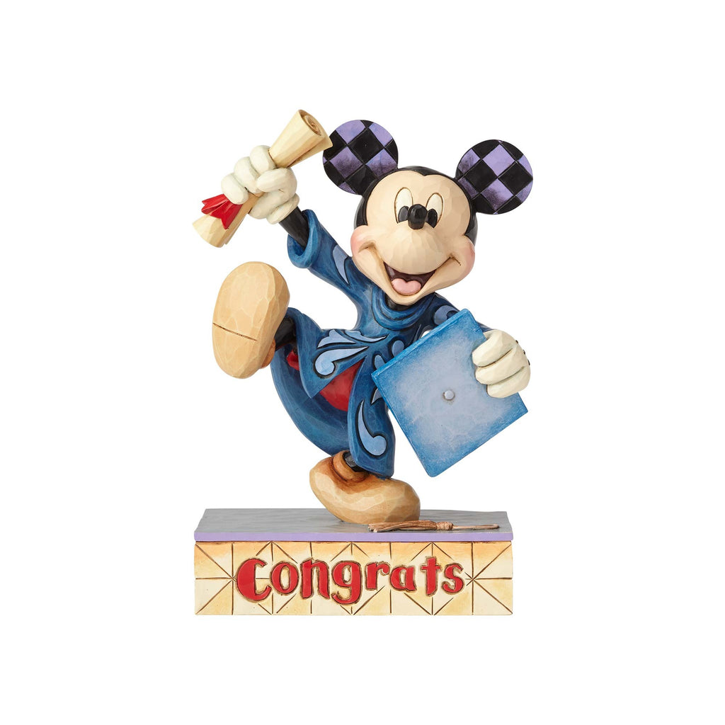 Enesco : Disney Traditions - Graduation Mickey - Sheldonet Toy Store