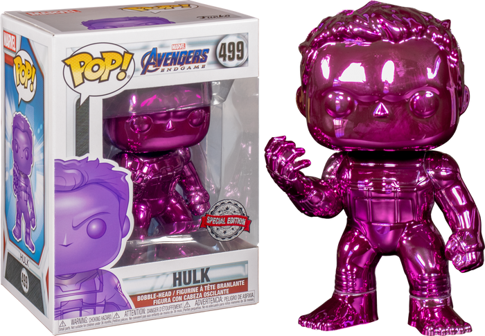 POP! Marvel: Avengers: End Game - Hulk (Purple Chrome) [Exclusive]