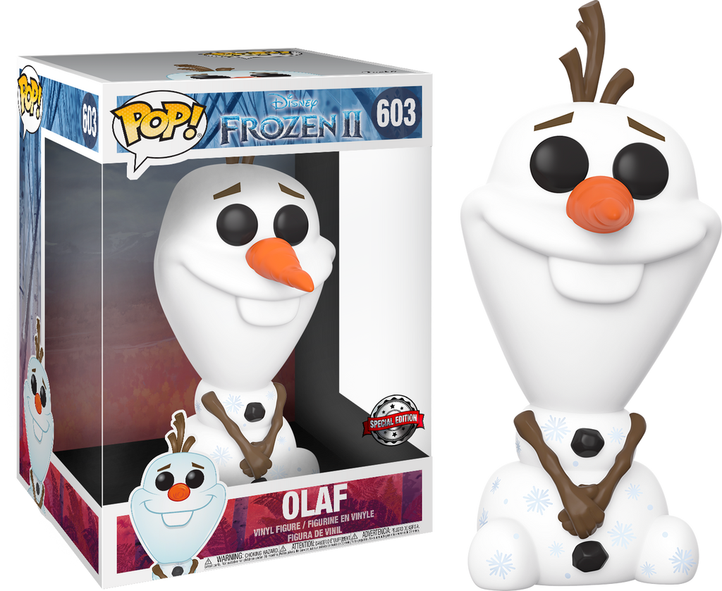 Pop! Disney: Frozen 2 - Olaf 10'' Inch [Exclusive] - Sheldonet Toy Store