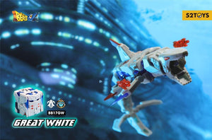 52TOYS: Beastbox - (BB-17GW) GREAT WHITE -大白鲨