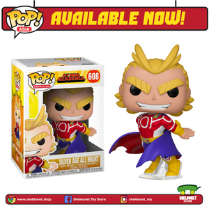 Pop! Animation: My Hero Academia - All Might (Silver Age) - Sheldonet Toy Store