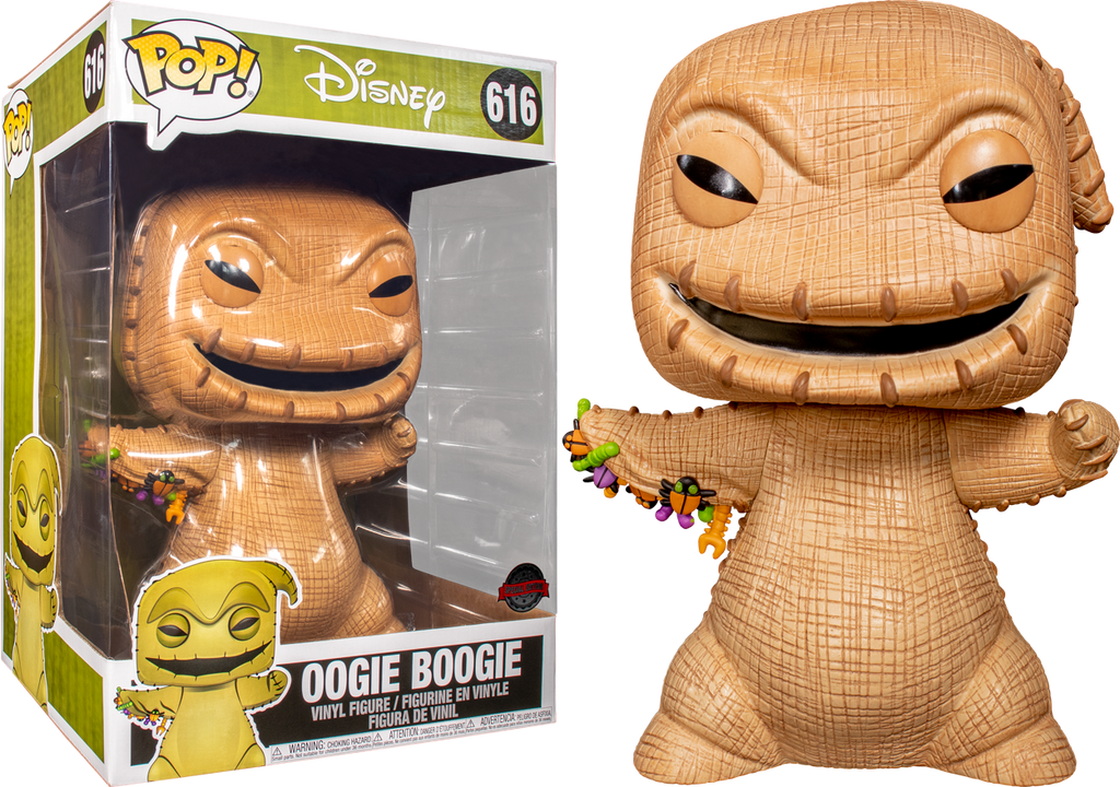 Pop! Disney: Nightmare Before Christmas- Oogie Boogie 10'' Inch [Exclusive] - Sheldonet Toy Store