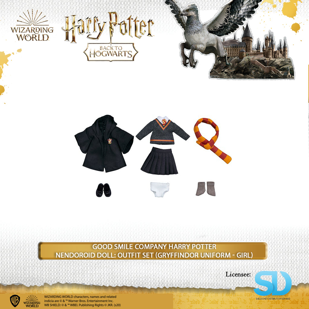 Good Smile Company: Harry Potter Nendoroid Doll: Outfit Set (Gryffindor Uniform - Girl)