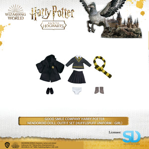 Good Smile Company: Harry Potter Nendoroid Doll: Outfit Set (Hufflepuff Uniform - Girl)
