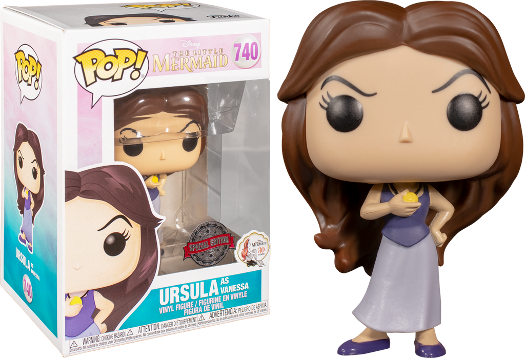 Pop! Disney: Little Mermaid - Ursula as Vanessa (Exclusive) - Sheldonet Toy Store