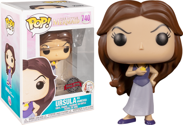 Pop! Disney: Little Mermaid - Ursula as Vanessa (Exclusive)