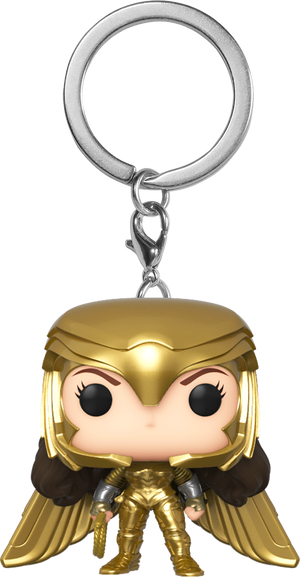 Pocket Pop! Heroes: Wonder Woman 1984 - Wonder Woman Gold Armour with Helmet - Sheldonet Toy Store