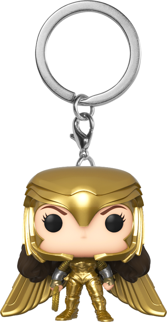 Pocket Pop! Heroes: Wonder Woman 1984 - Wonder Woman Gold Armour with Helmet