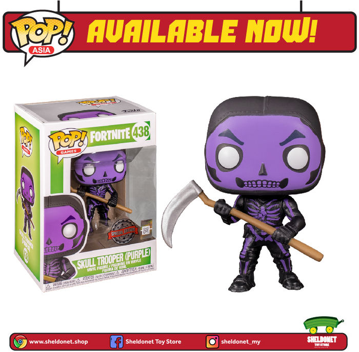 Pop! Games: Fortnite - Skull Trooper (Purple) [Exclusive]
