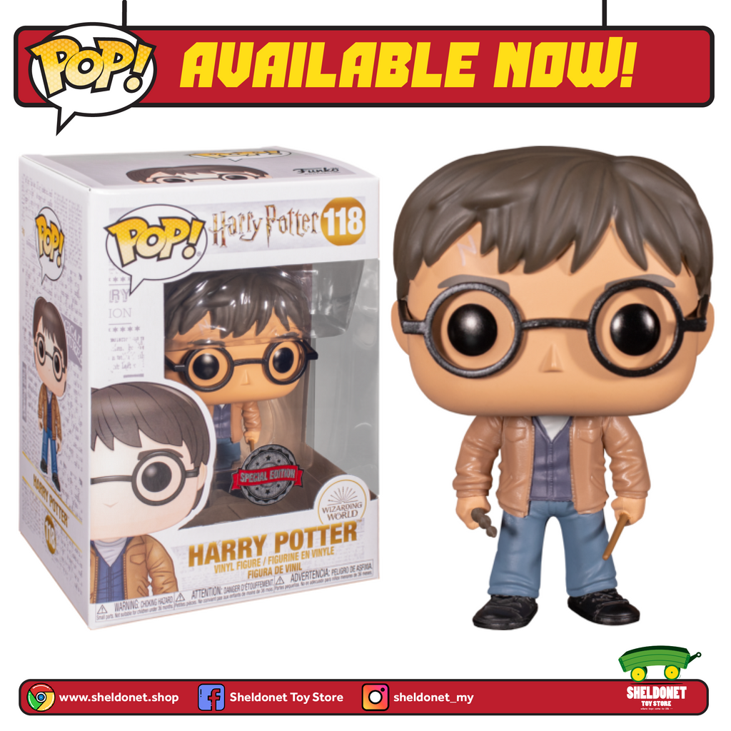 Pop! Movies: Harry Potter- Harry With 2 Wands (Exclusive) - Sheldonet Toy Store