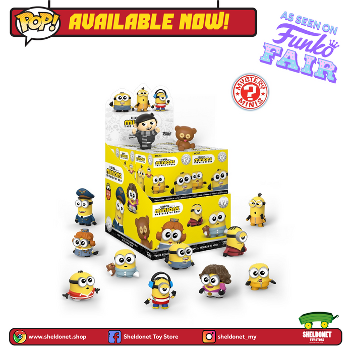 [IN-STOCK] Mystery Minis: Minions: The Rise of Gru