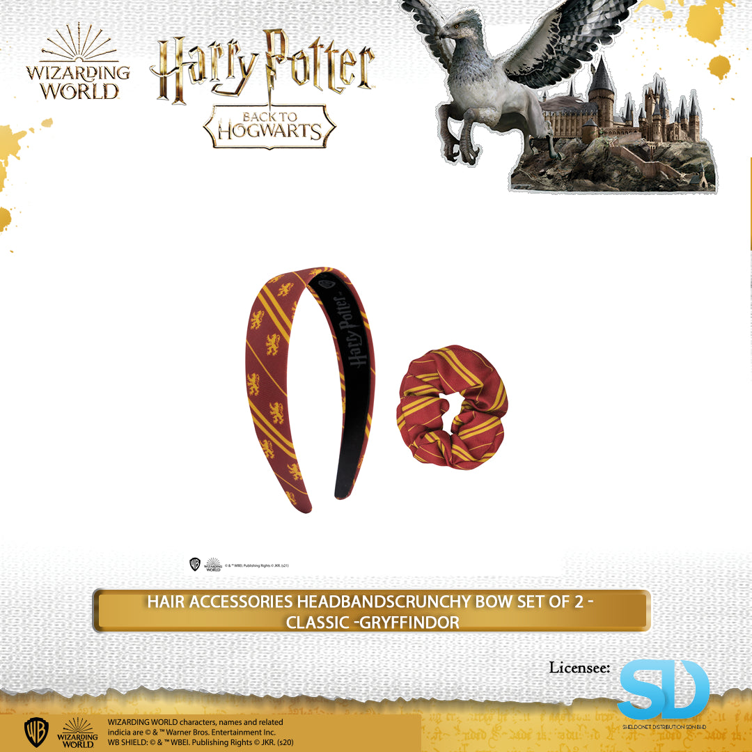 Cinereplicas Harry Potter - Hair Accessories Classic Gryffindor - Set of 2  - Official License