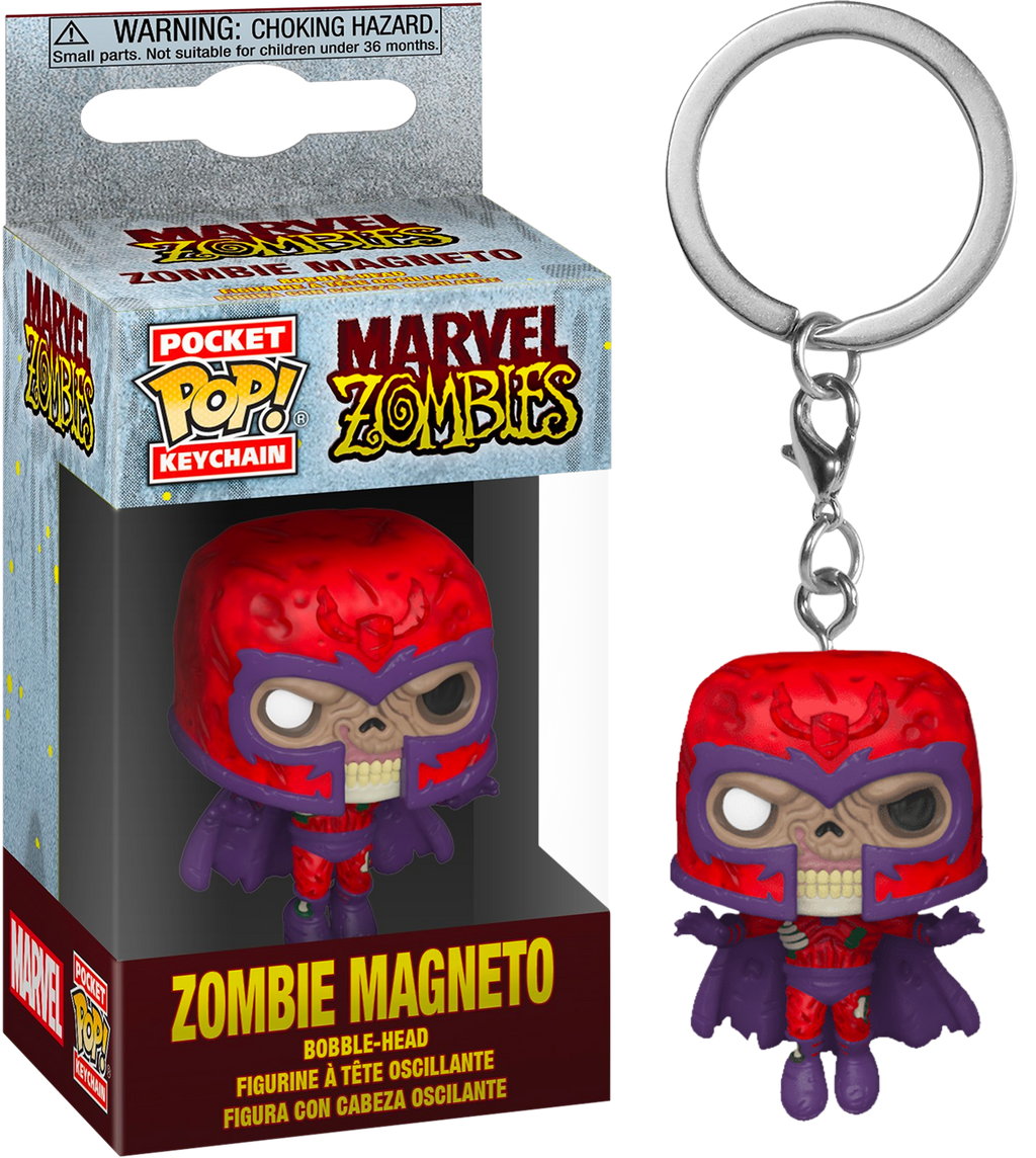 Pop! Keychain: Marvel Zombies- Magneto - Sheldonet Toy Store