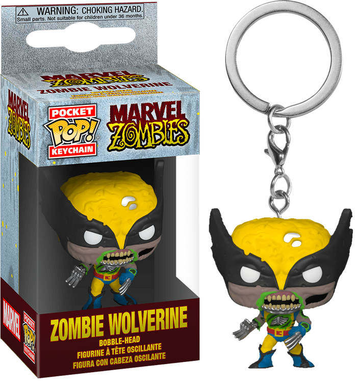 Pocket Pop! Keychain: Marvel Zombies- Wolverine