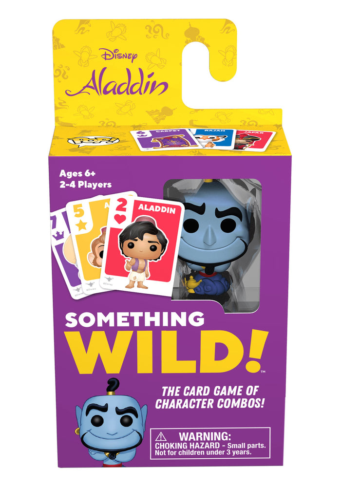 Funko's Signature Games:  Something Wild Card Game - Aladdin