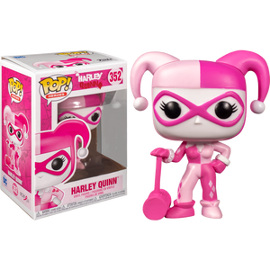 Pop! Heroes: Harley Quinn - Harley Quinn (Breast Cancer Awareness) - Sheldonet Toy Store
