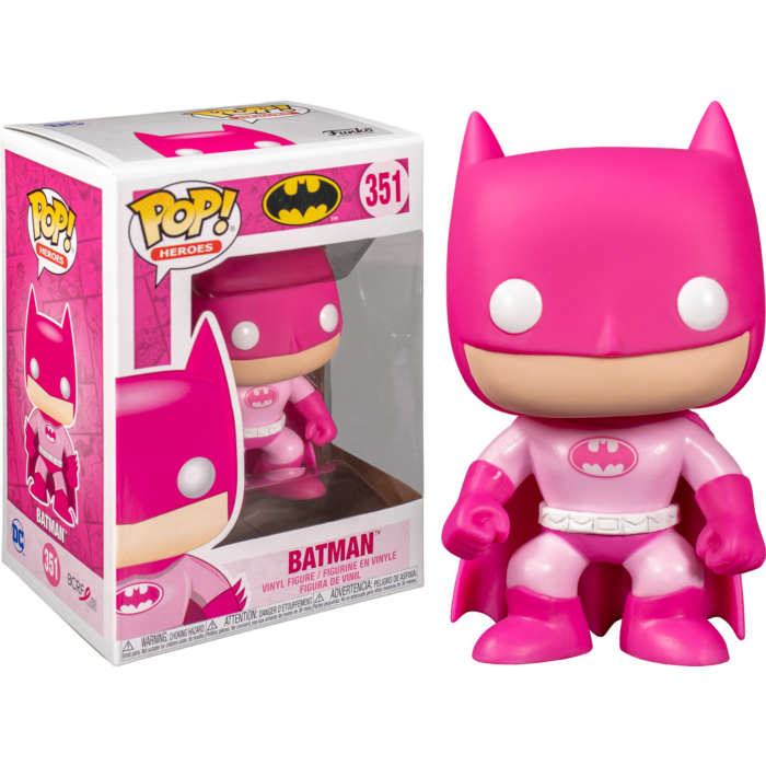 Pop! Heroes: Batman - Batman (Breast Cancer Awareness) - Sheldonet Toy Store