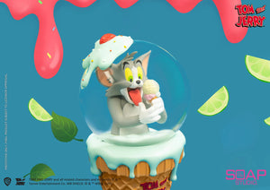 Beast Kingdom: Soap Studio - Tom and Jerry Ice Cream Snow Globe