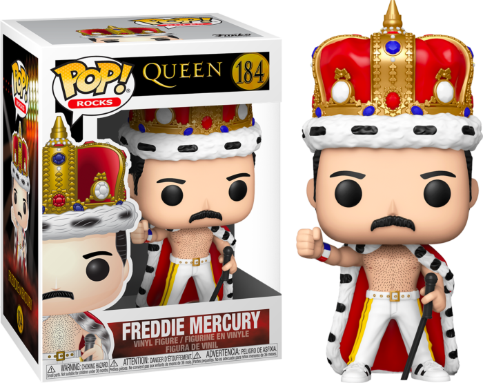 Pop! Rocks: Queen - Freddie Mercury King - Sheldonet Toy Store
