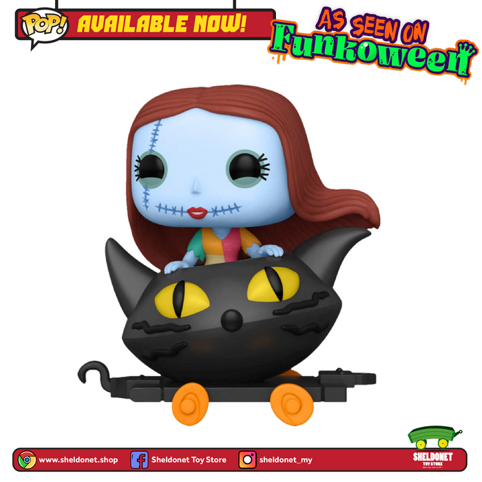 [IN-STOCK] Pop! Trains: Nightmare Before Christmas - Sally In Cat Train Cart