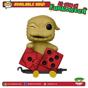 [IN-STOCK] Pop! Trains: Nightmare Before Christmas - Oogie Boogie In Dice Train Cart - Sheldonet Toy Store