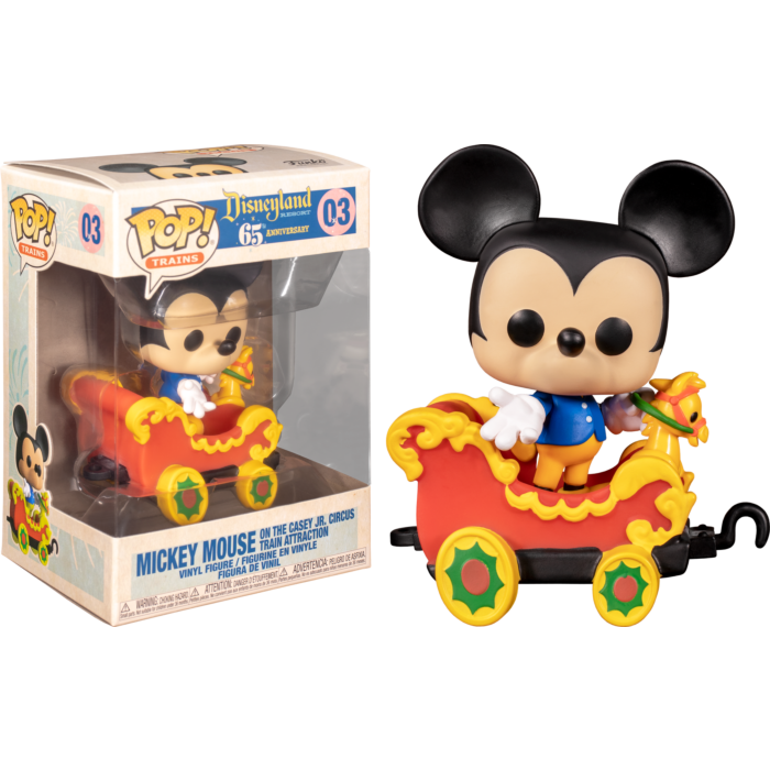 Pop! Trains: Casey Jr. - Mickey in Carriage - Sheldonet Toy Store