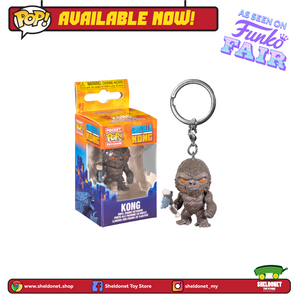 [IN-STOCK] Pocket Pop! Keychain: Godzilla VS Kong - Kong with Weapon - Sheldonet Toy Store