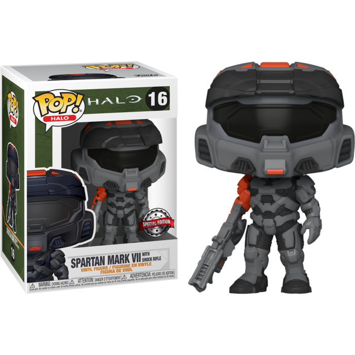 Pop! Games: Halo Infinite - Spartan Mark VII with Shock Rifle [Exclusive]