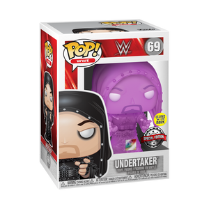Pop! WWE: The Undertaker Hooded (Glow In The Dark) [Exclusive] - Sheldonet Toy Store