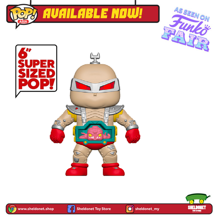 Pop! Retro Toys: Teenage Mutant Ninja Turtles - Krang 6" inch [Exclusive]