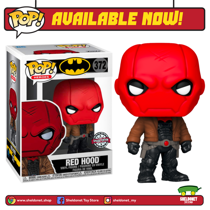 Pop! Heroes: DC Comics - Jason Todd as Red Hood (Exclusive)
