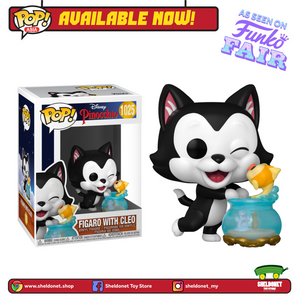 Pop! Disney: Pinocchio - Figaro Kissing Cleo - Sheldonet Toy Store
