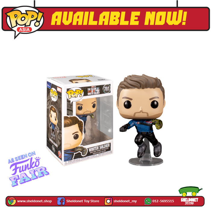 [IN-STOCK] Pop! Movies: The Falcon & Winter Soldier - Winter Soldier