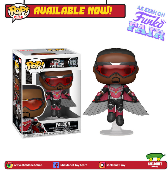 Pop! Marvel: The Falcon And The Winter Soldier - Falcon (Flying)