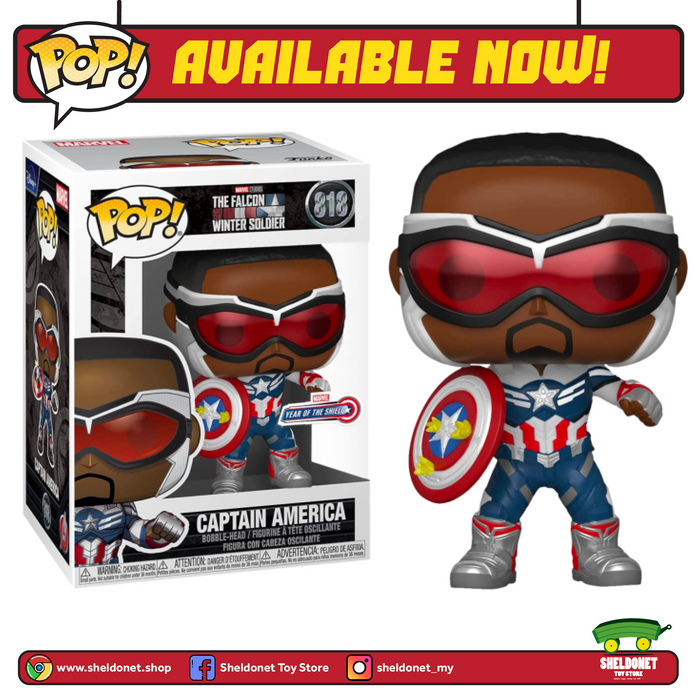Pop! Marvel: Year Of The Shield - Captain America (The Falcon) [Exclusive]