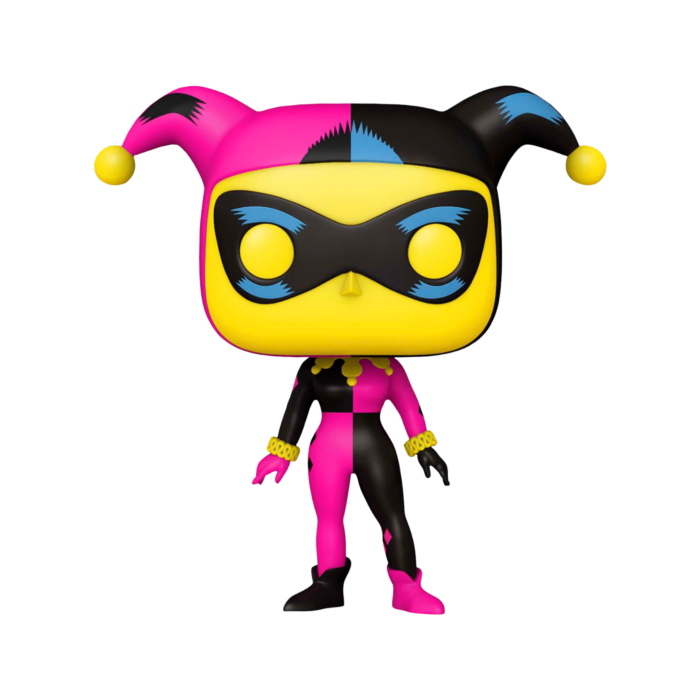 Pop! Heroes: DC - Harley Quinn (Blacklight) [Exclusive] - Sheldonet Toy Store