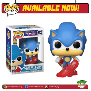 Pop! Games: Sonic 30th Anniversary - Classic Sonic (Running) - Sheldonet Toy Store