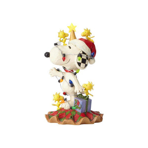 Enesco: Peanuts by Jim Shore - Decked Out For The Holidays - Sheldonet Toy Store