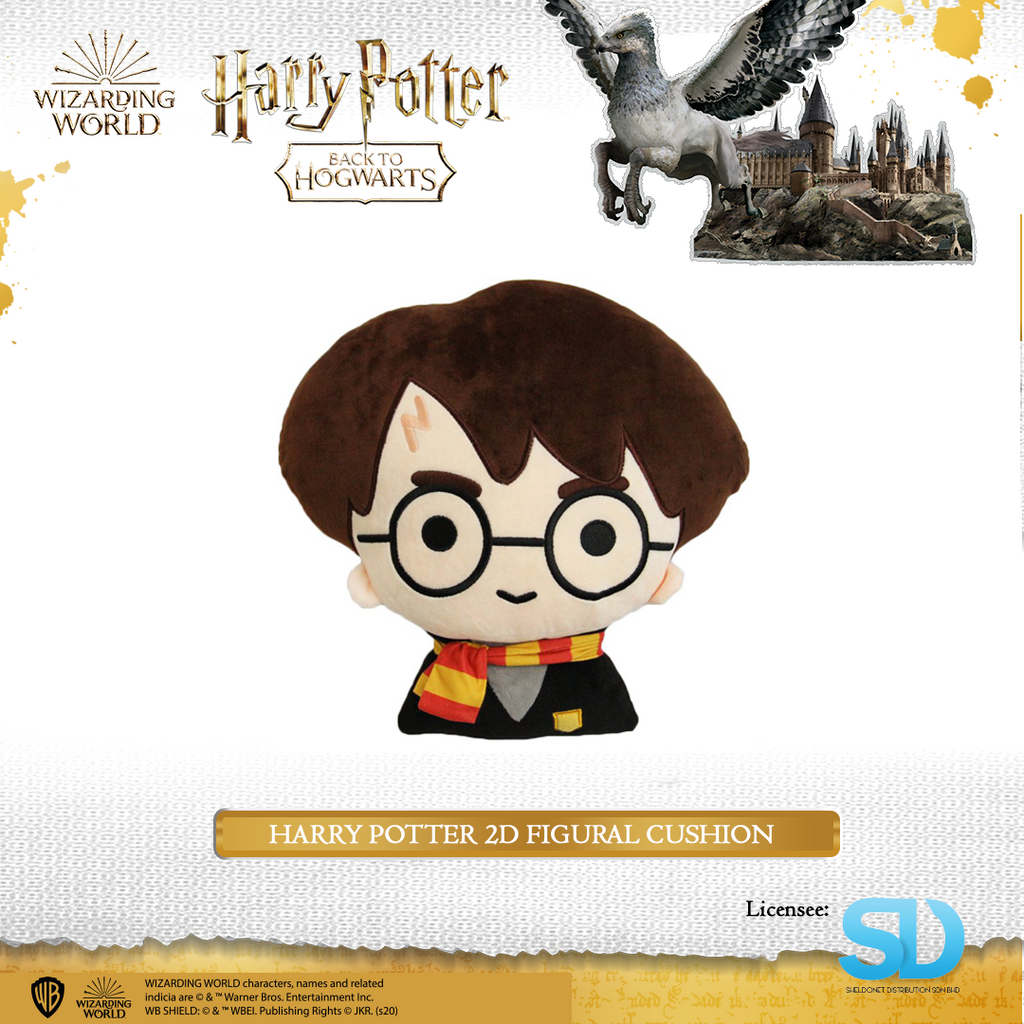 HARRY POTTER - Harry Potter 2D Figural Cushion - Sheldonet Toy Store