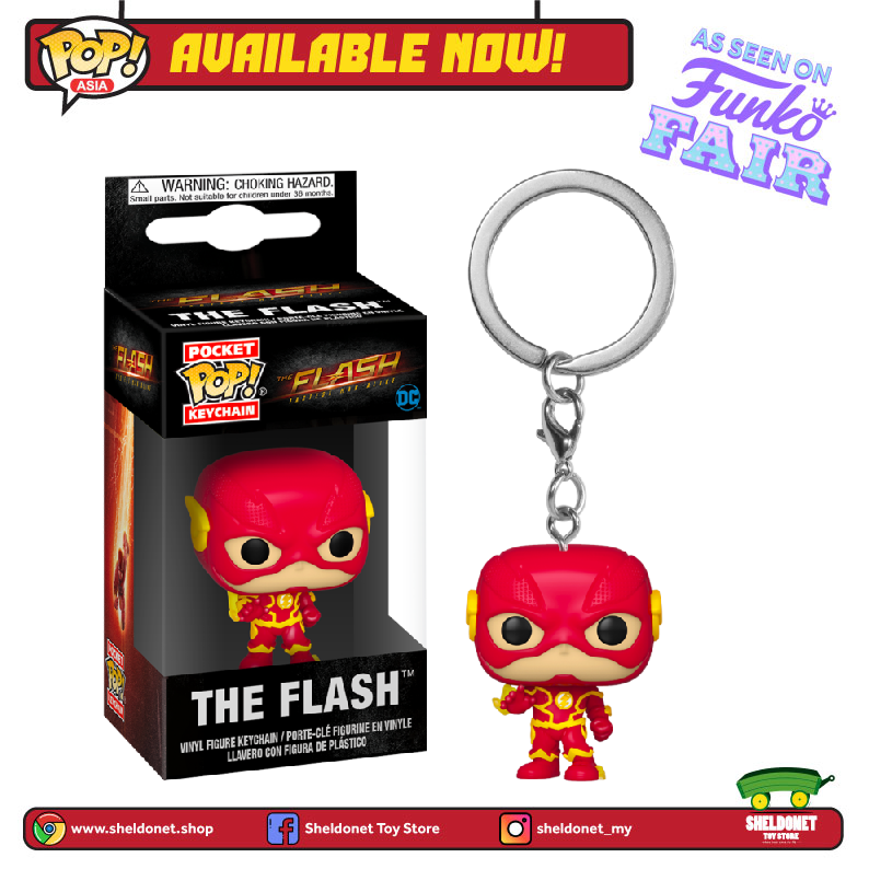 [IN-STOCK] Pocket Pop! Keychain: The Flash - The Flash - Sheldonet Toy Store