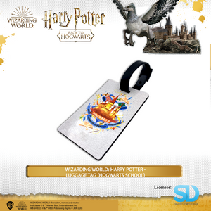 Wizarding World: Harry Potter -LUGGAGE TAG (HOGWARTS SCHOOL) - Sheldonet Toy Store
