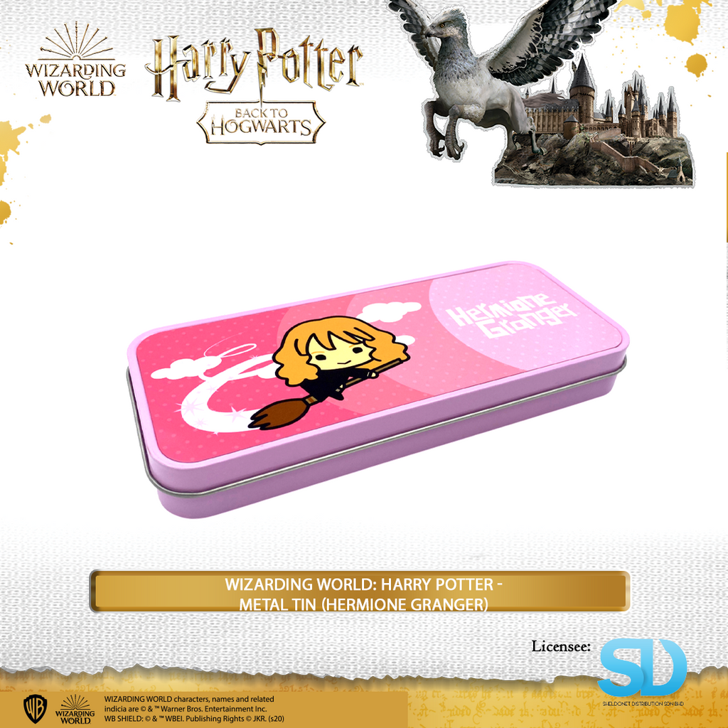 Wizarding World: Harry Potter -METAL TIN (HERMIONE GRANGER) - Sheldonet Toy Store