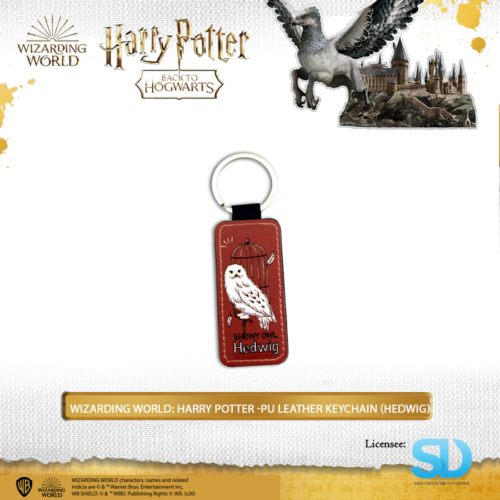 Wizarding World: Harry Potter -PU LEATHER KEYCHAIN (HEDWIG)
