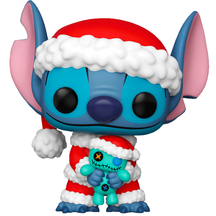 Pop! Disney: Lilo & Stitch - Santa Stitch with Scrump [Exclusive] - Sheldonet Toy Store