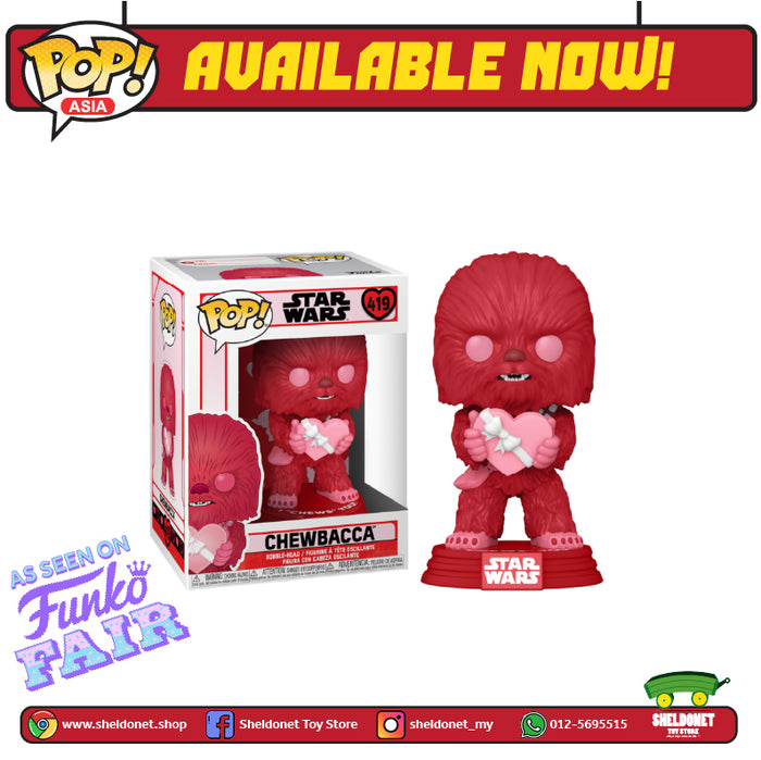 Pop! Star Wars: Valentines - Cupid Chewbacca