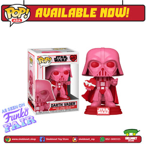 Pop! Star Wars: Valentines - Darth Vader with Heart - Sheldonet Toy Store